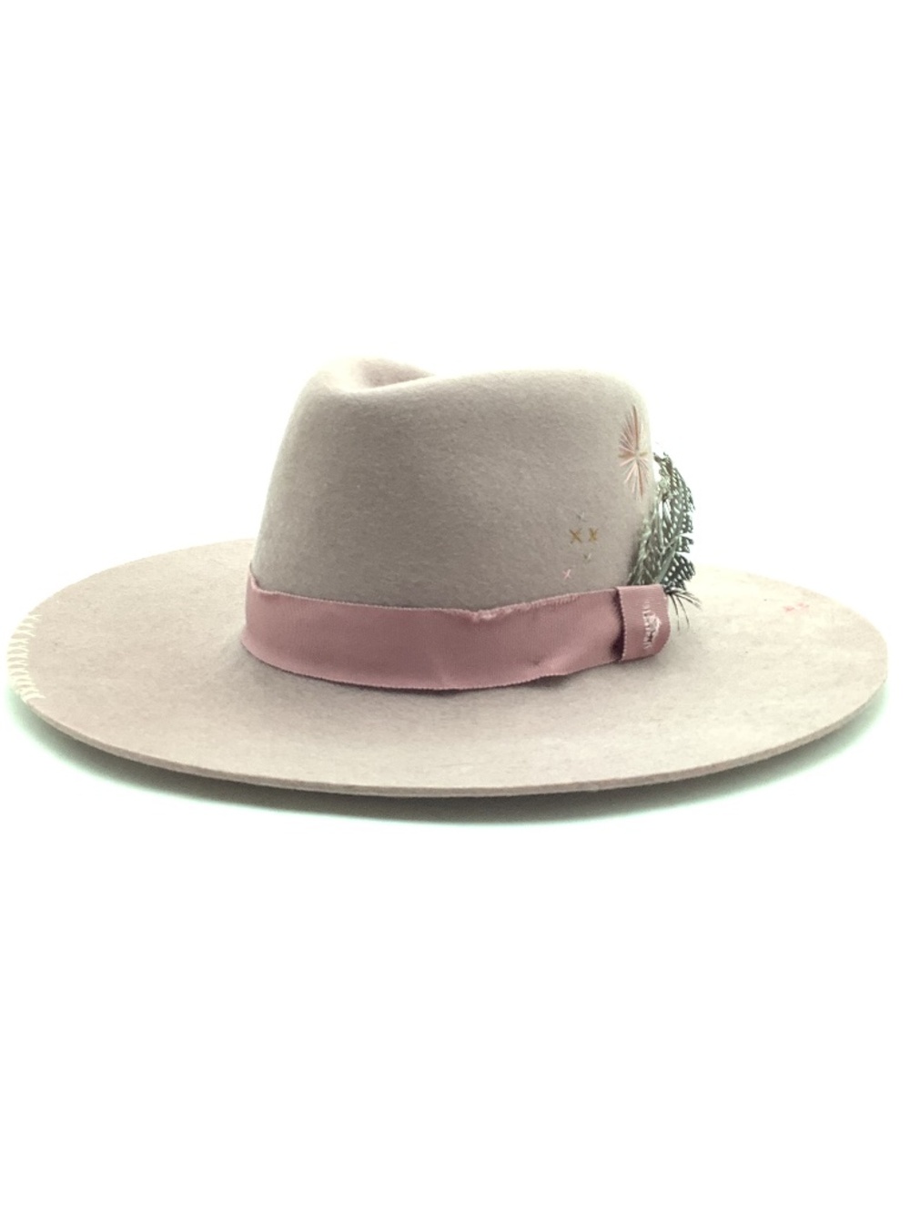 Lovely Bird Felt Brim Hat